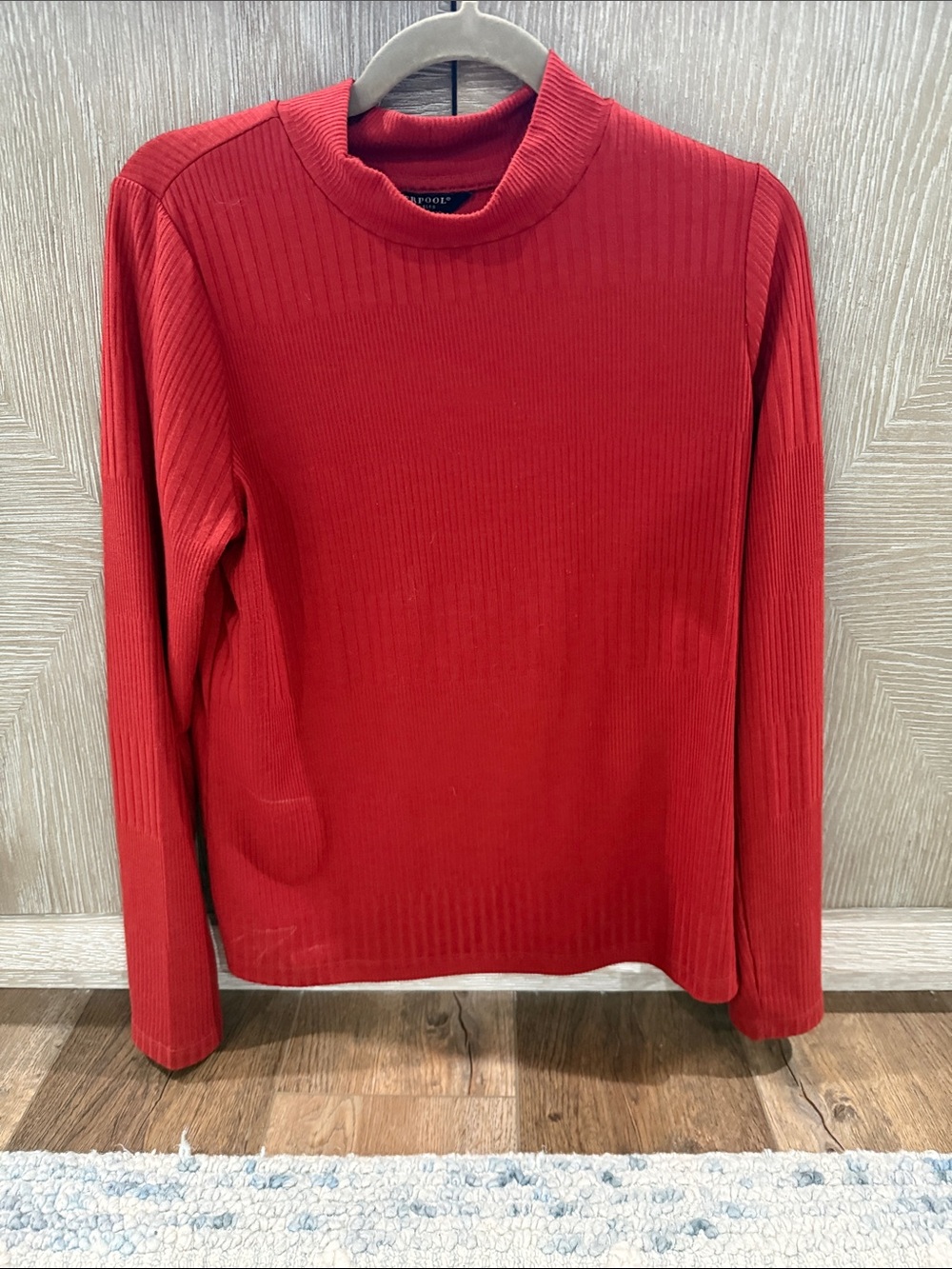 Liverpool Los Angeles Burnt Orange Women’s Long Sleeve Top size L
